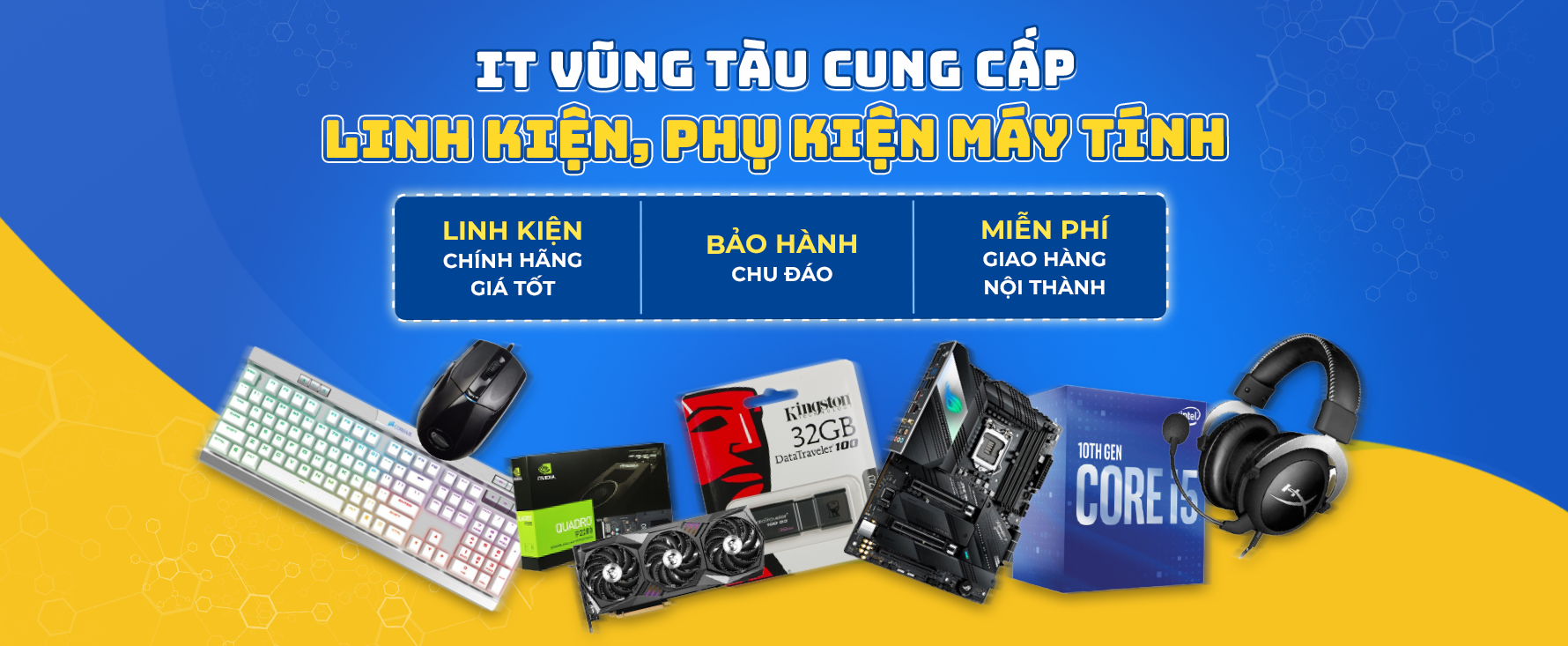 Địa chỉ cung cấp linh kiện - phụ kiện tại Bà Rịa Vũng Tàu