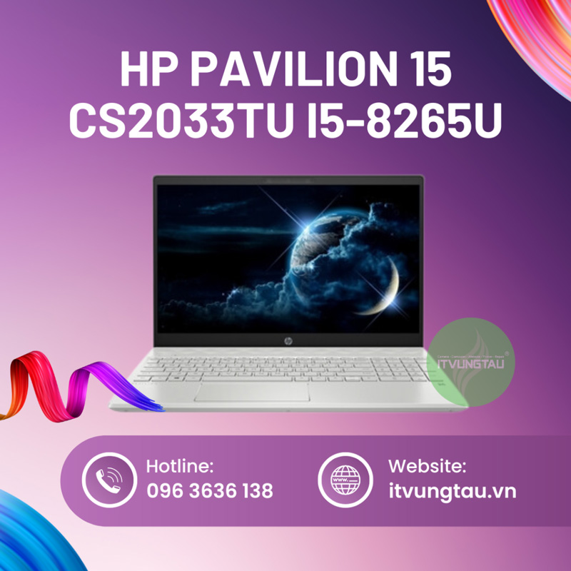 Laptop HP Pavilion 15 CS2033TU i5-8265U