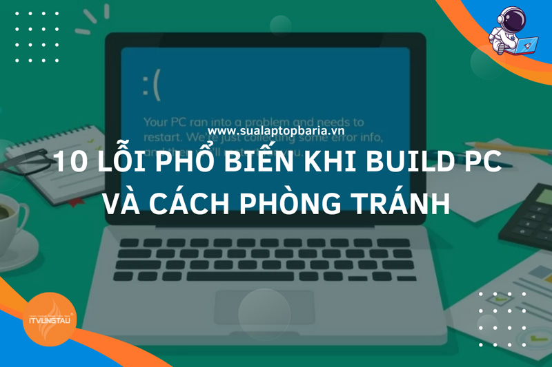 Quên lắp vít cố định bo mạch chủ