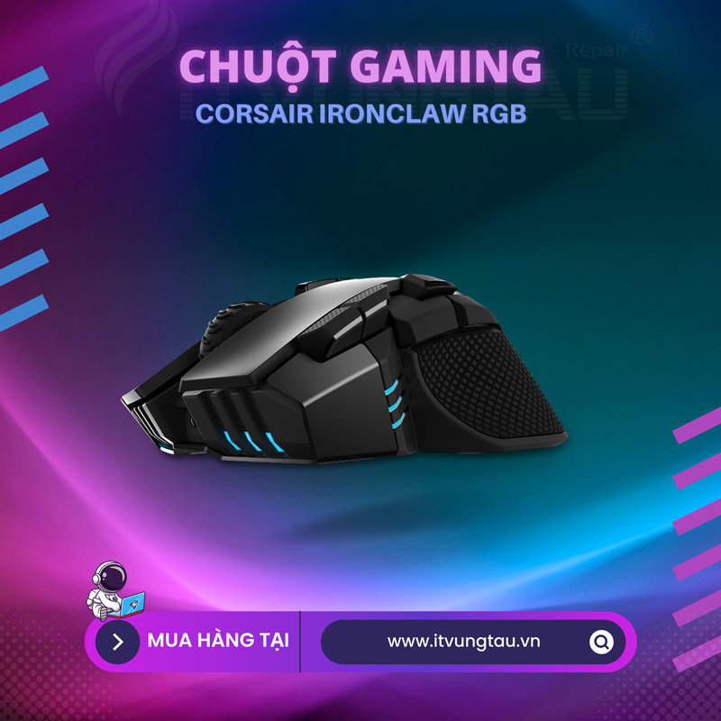 Chuột Gaming CORSAIR IRONCLAW RGB