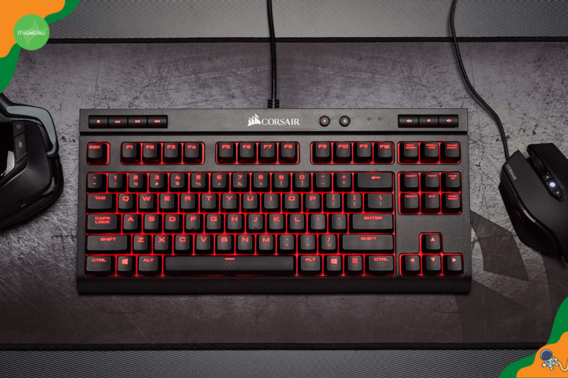 Bàn phím cơ không dây Corsair K63 Wireless