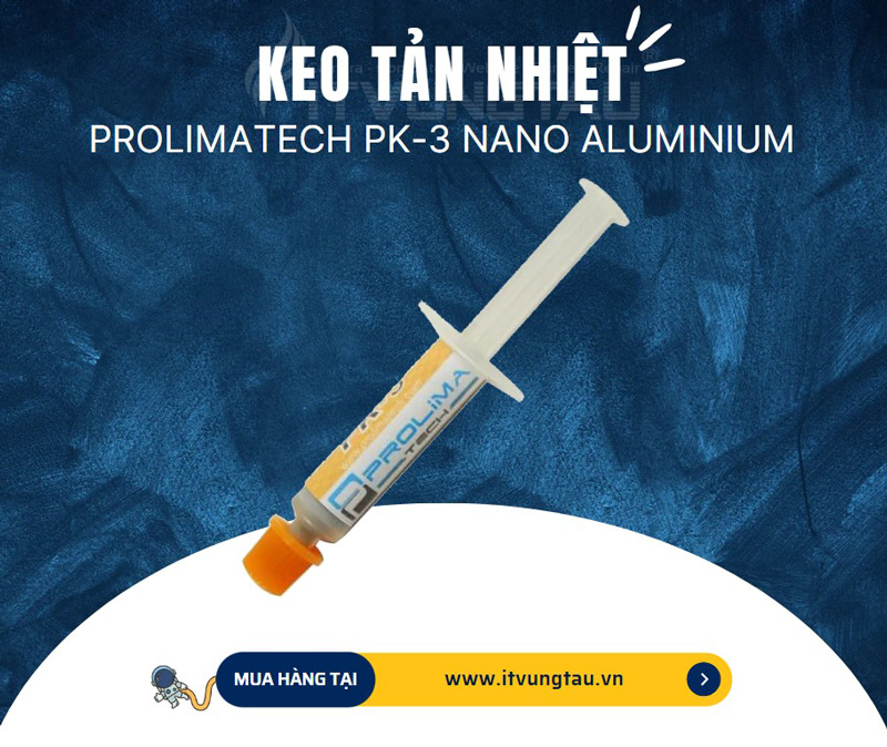 Keo tản nhiệt ProlimaTech PK-3 Nano Aluminium