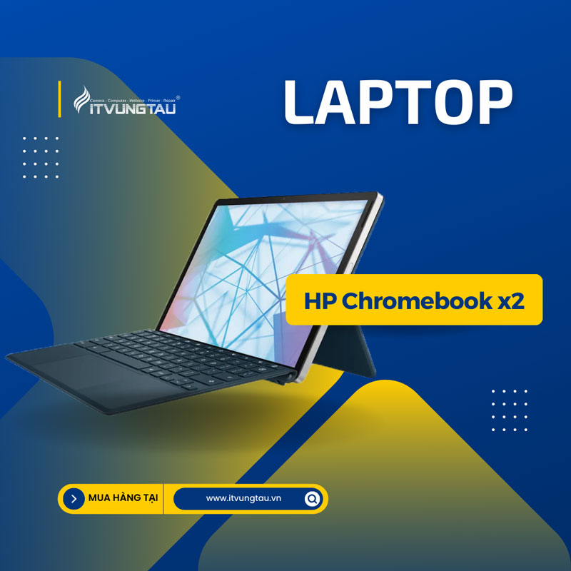 Laptop màn hình cảm ứng HP Chromebook x2