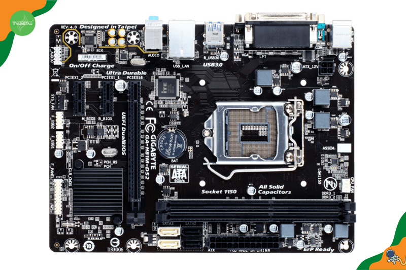 Mainboard H81 hỗ trợ Các loại CPU Intel Core i5