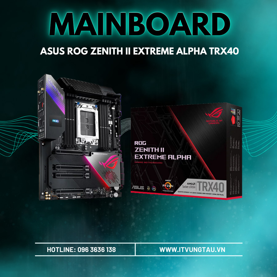 Mainboard ASUS ROG Zenith II Extreme Alpha TRX40