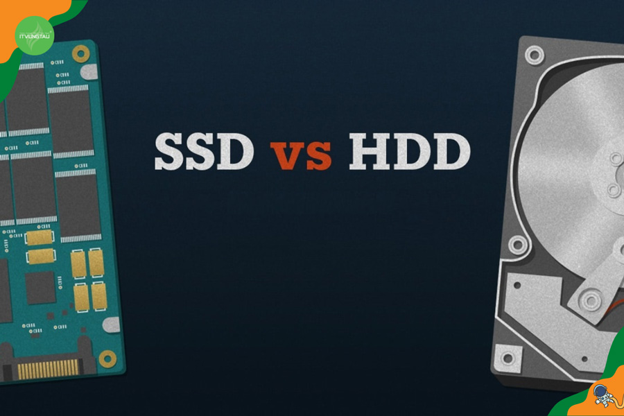 So sánh giữa ổ cứng HDD và SSD