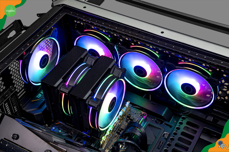 Quạt Tản Nhiệt RGB Cooler Master MasterFan MF120R